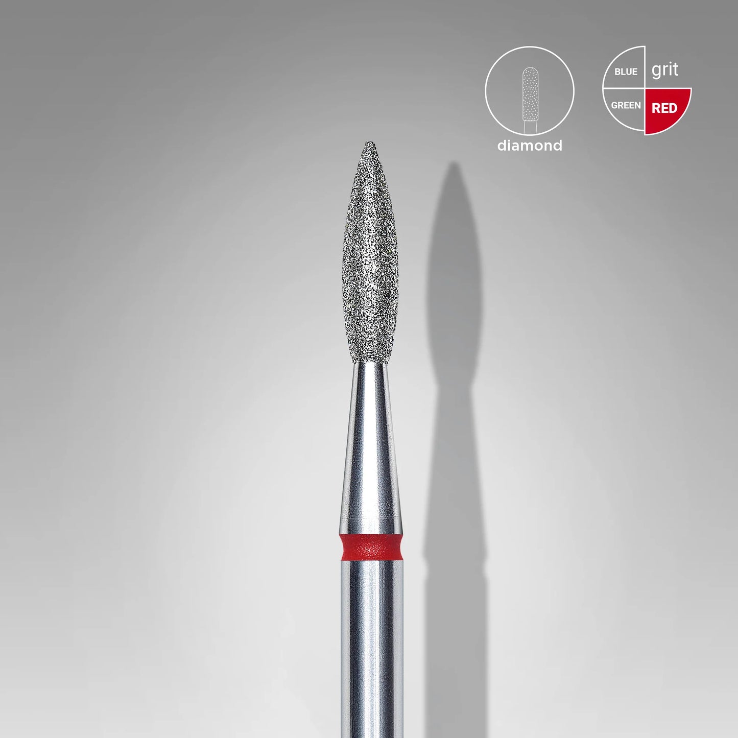 STALEKS - Embout flamme pointu 2.1mm (rouge)