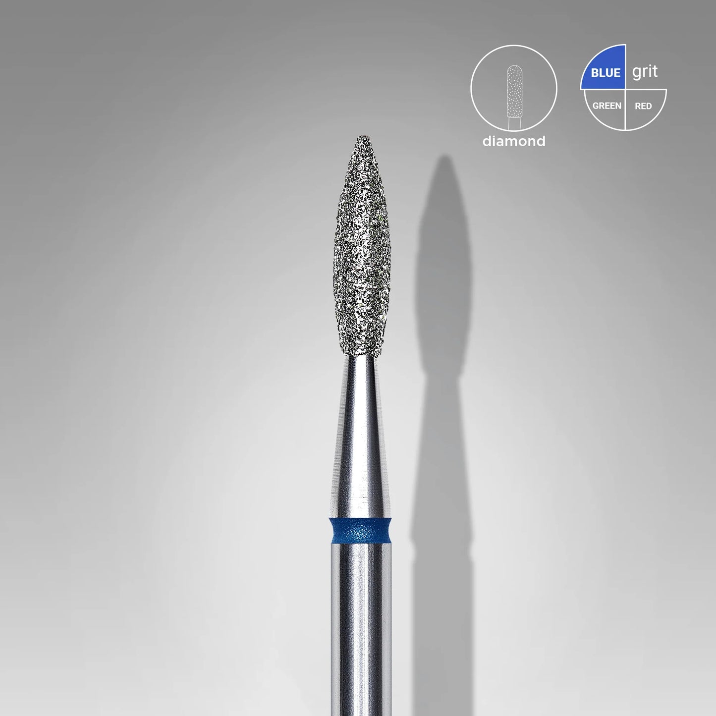STALEKS - Embout flamme pointu 2.1mm (bleu)
