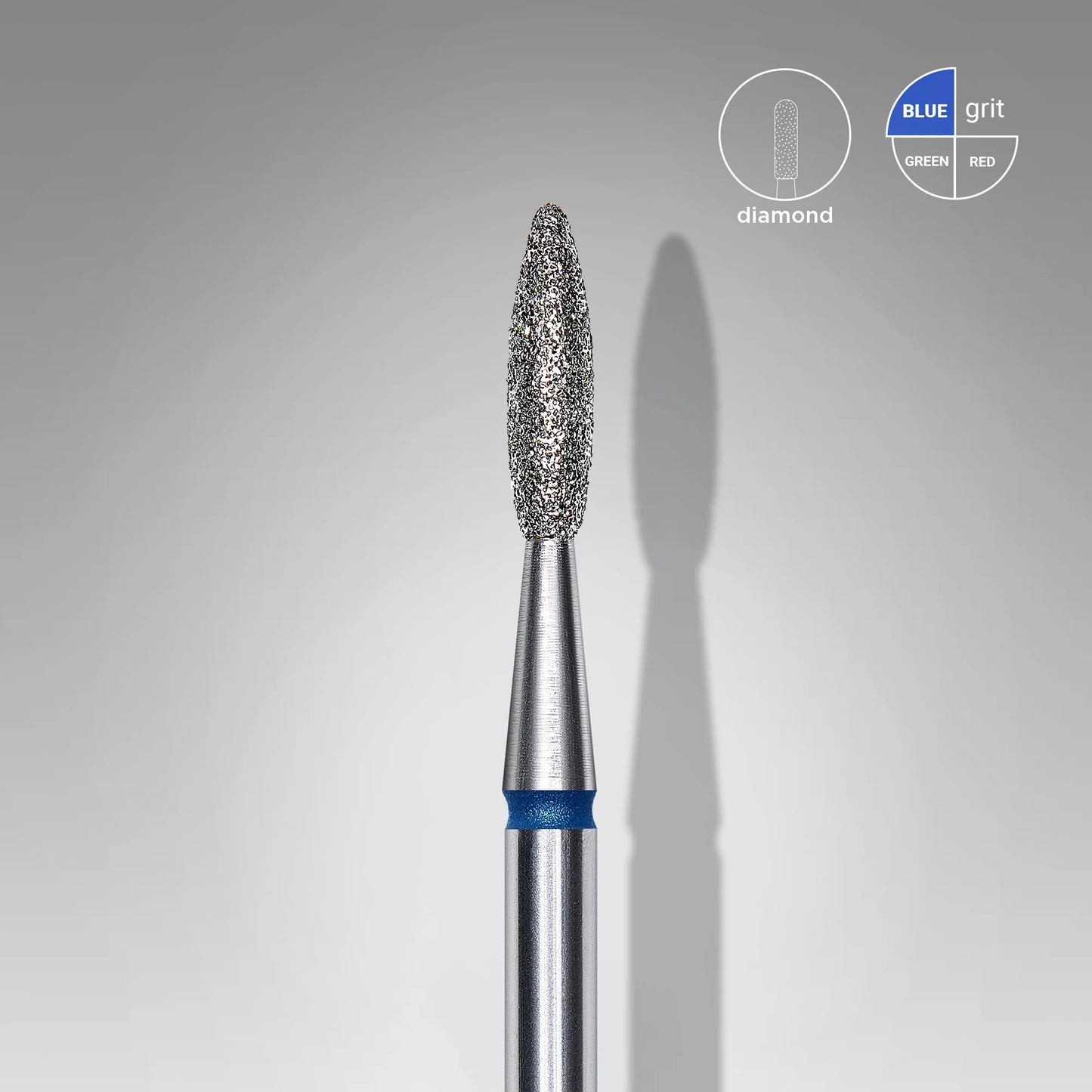 STALEKS - Embout flamme arrondi 2.1mm (bleu)