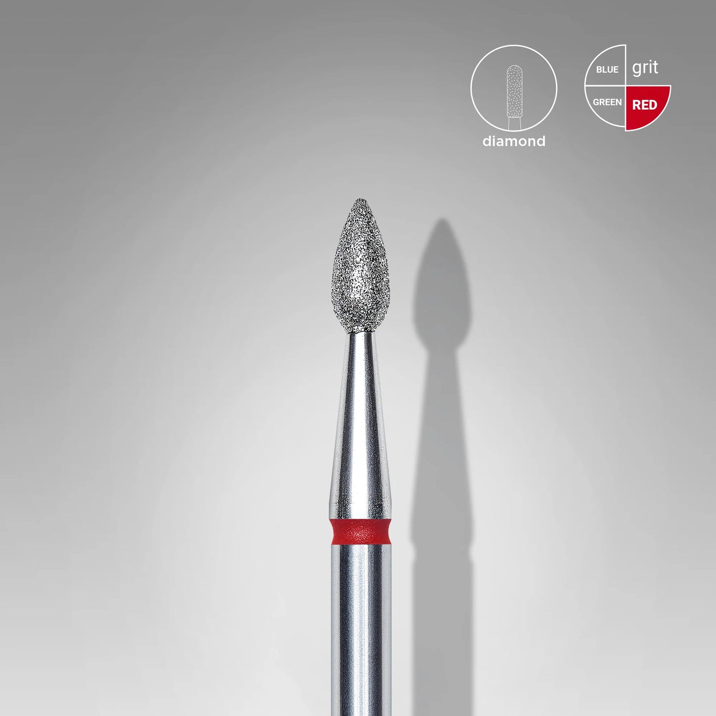 STALEKS - Embout goutte 2.3mm (rouge)