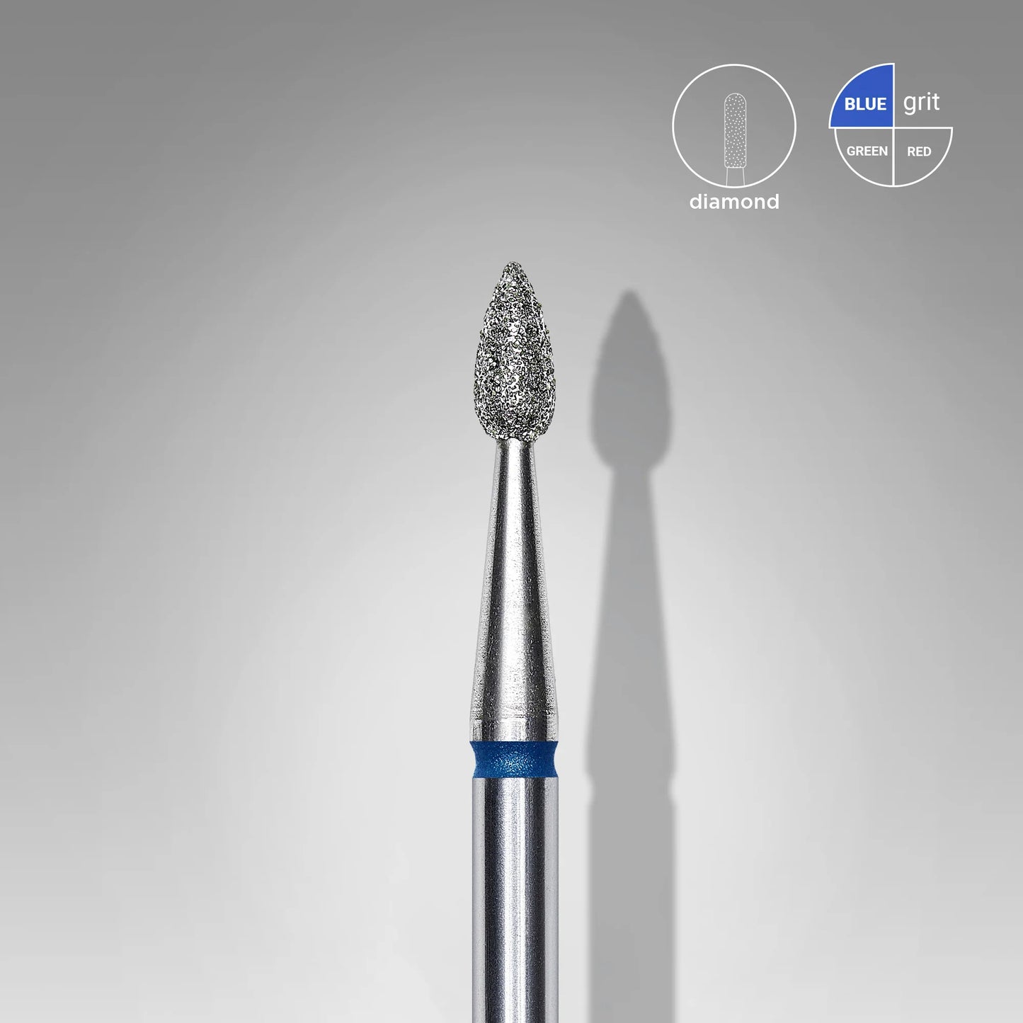 STALEKS - Embout goutte 2.3mm (bleu)