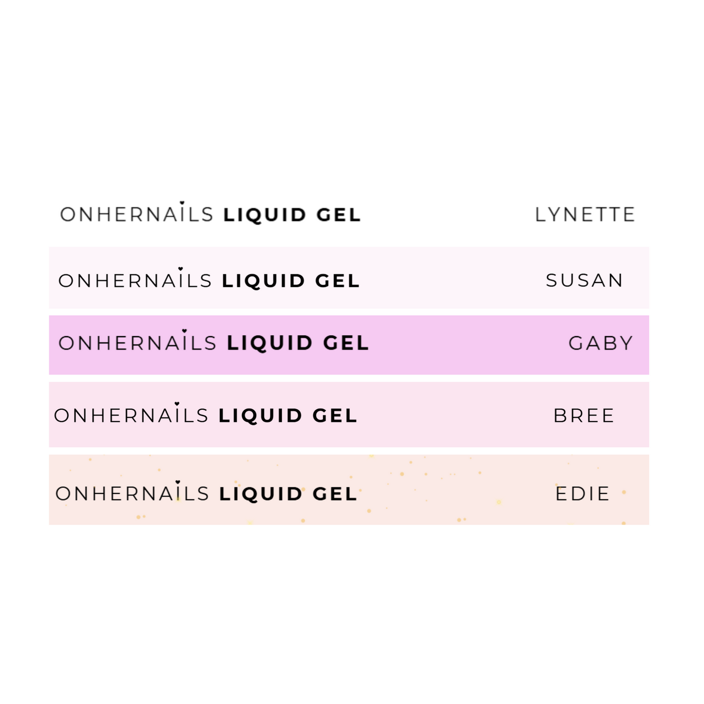 ONHERNAILS - Stickers nuancier WISTERIA