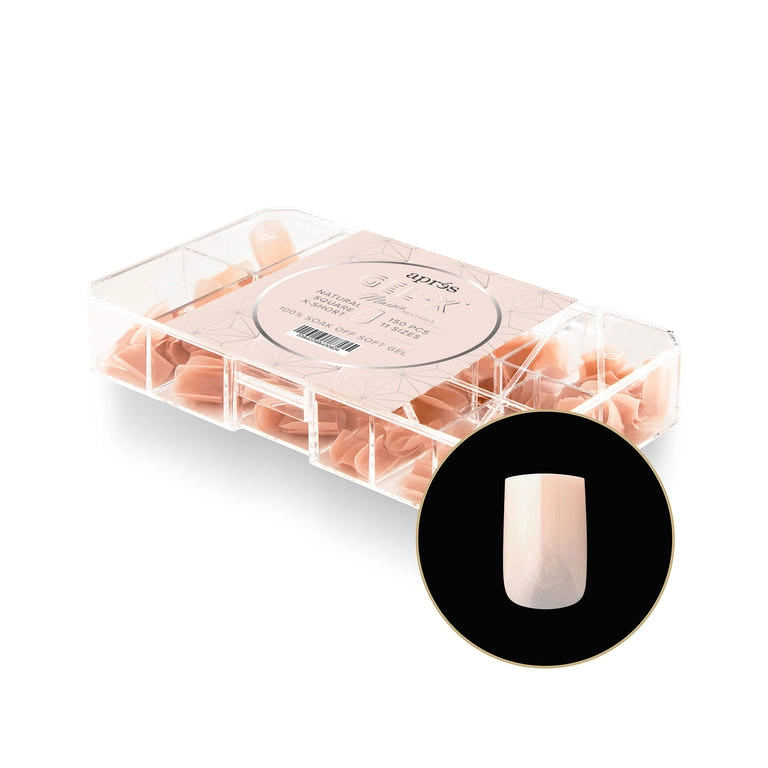 APRES NAILS - GEL X MAISIE SQUARE EXTRA SHORT