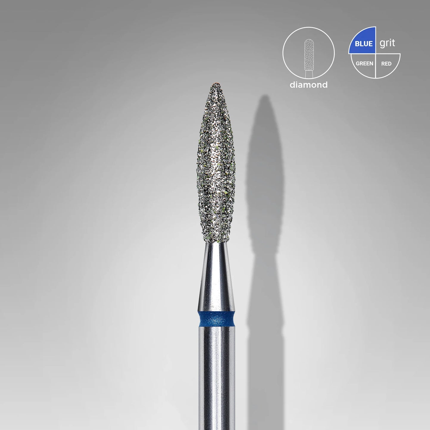 STALEKS - Embout flamme arrondi 2.3mm (bleu)