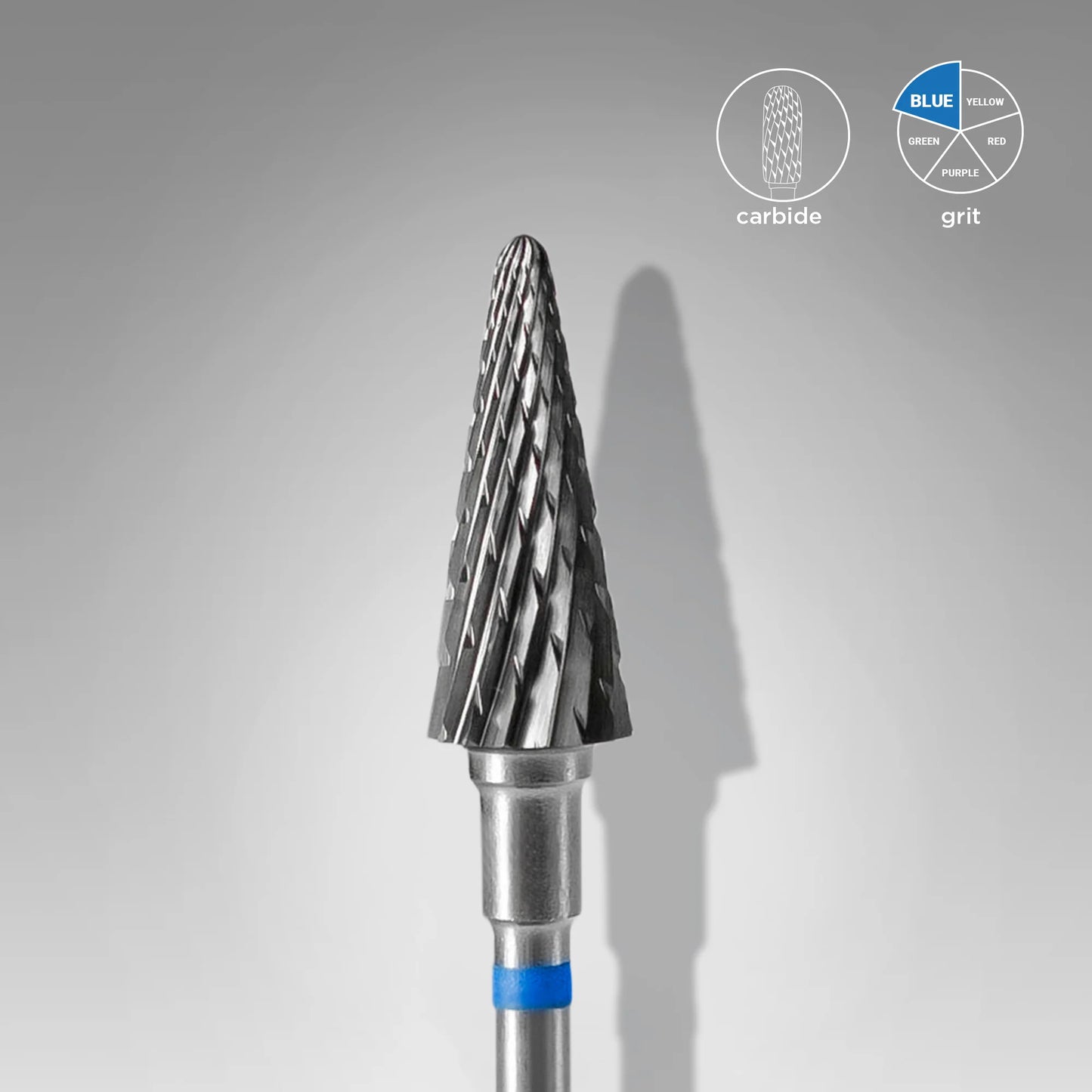STALEKS - Embout dessous d'ongles grain bleu STALEKS 6 mm