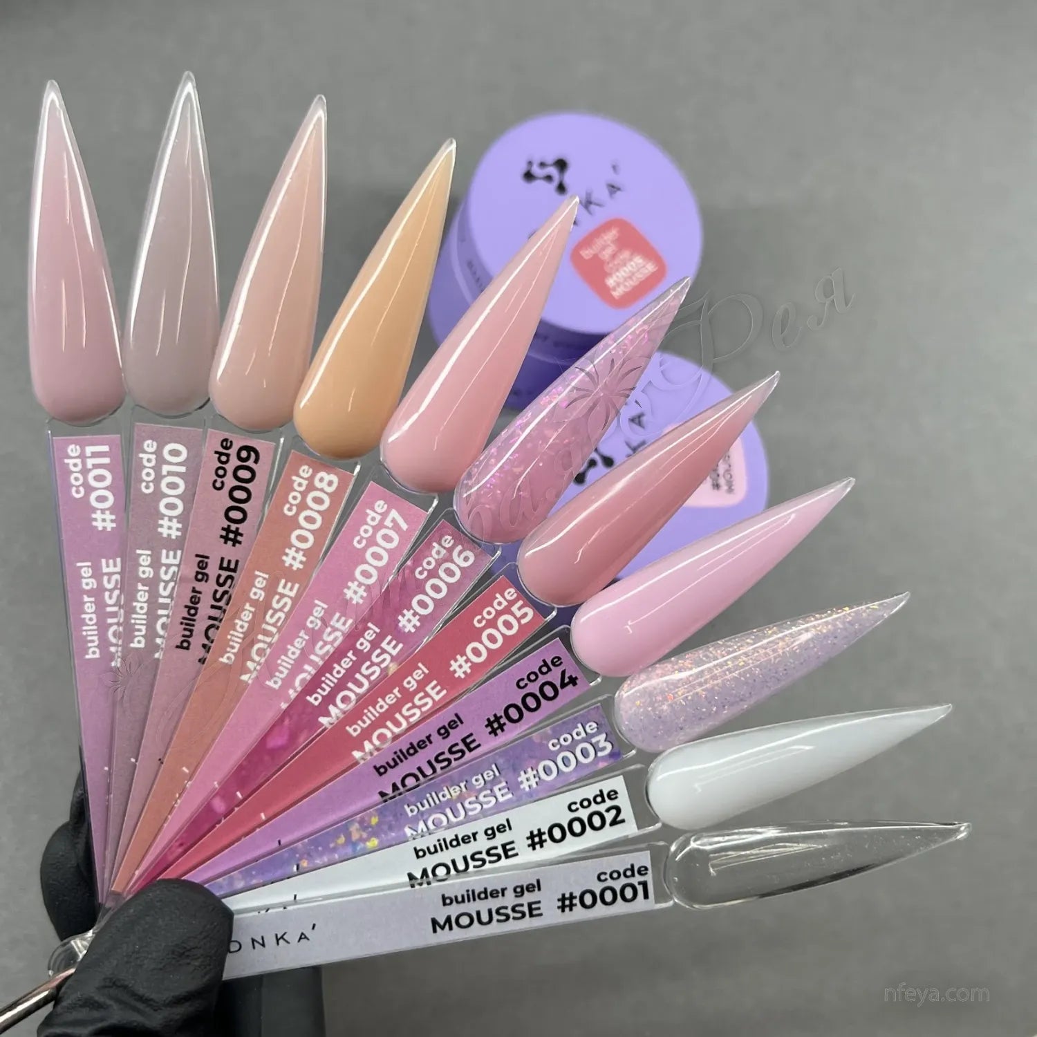 DNKA - Builder gel 30 ml Mousse #0011