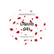 ONHERNAILS - Liquid gel Coquelicot (30 ml)
