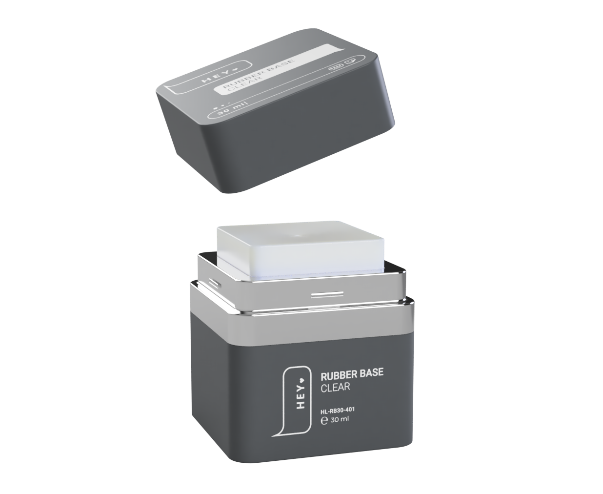 HEY 🖤 - RUBBER BASE