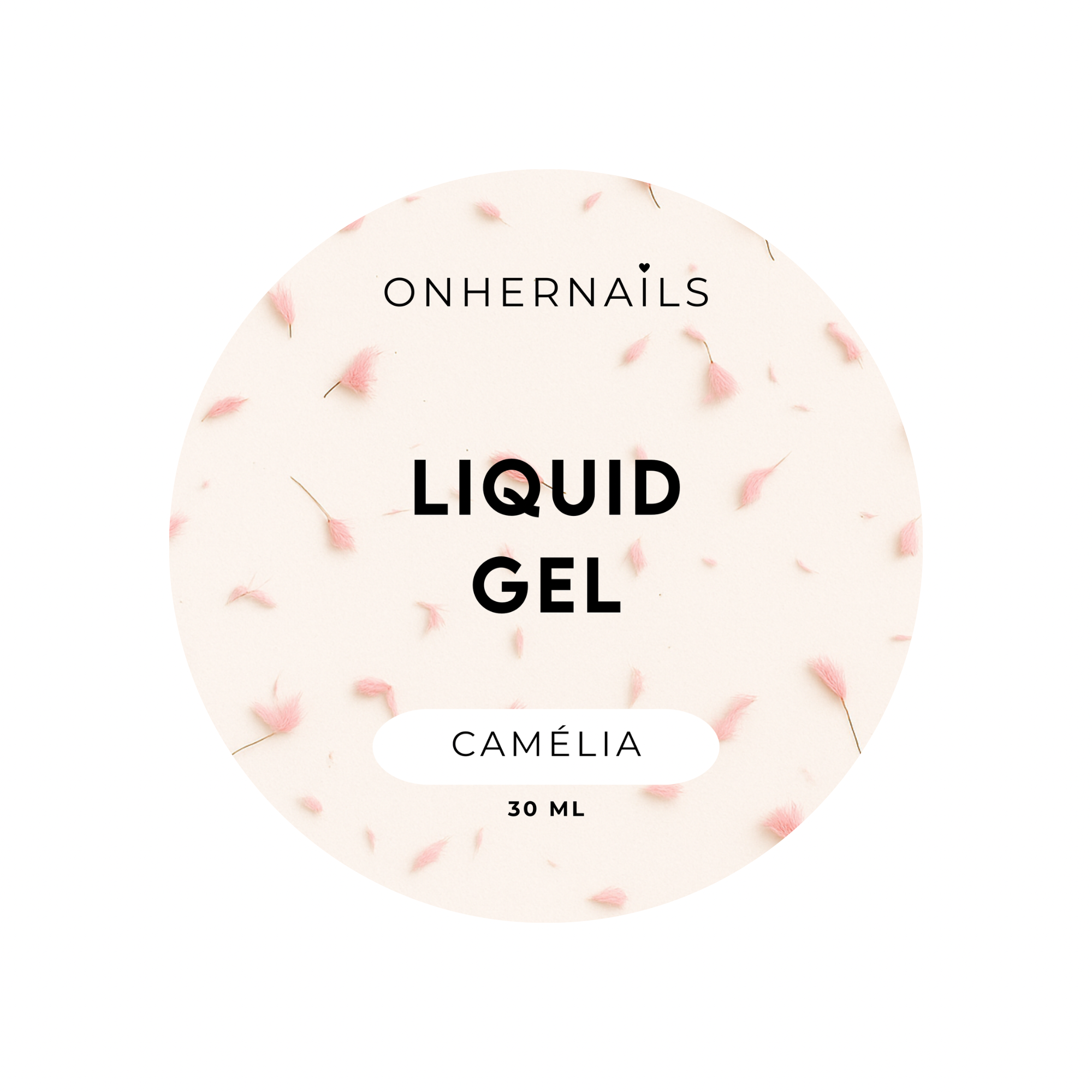 ONHERNAILS - Liquid gel Camélia (30 ml)