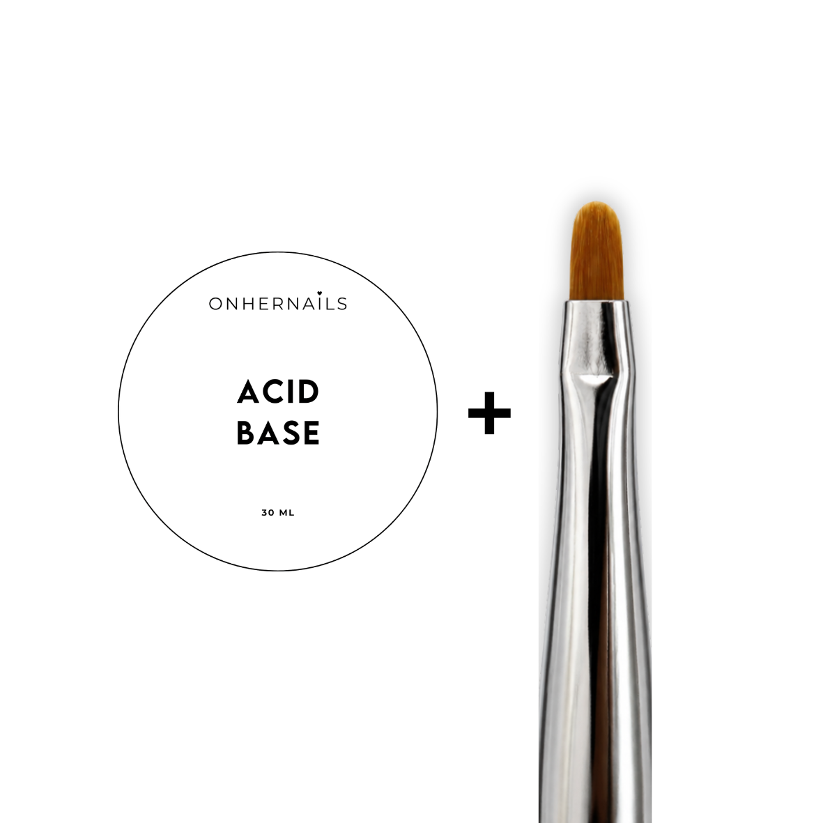 ONHERNAILS - Acid base 30 ml (pot) + pinceau base