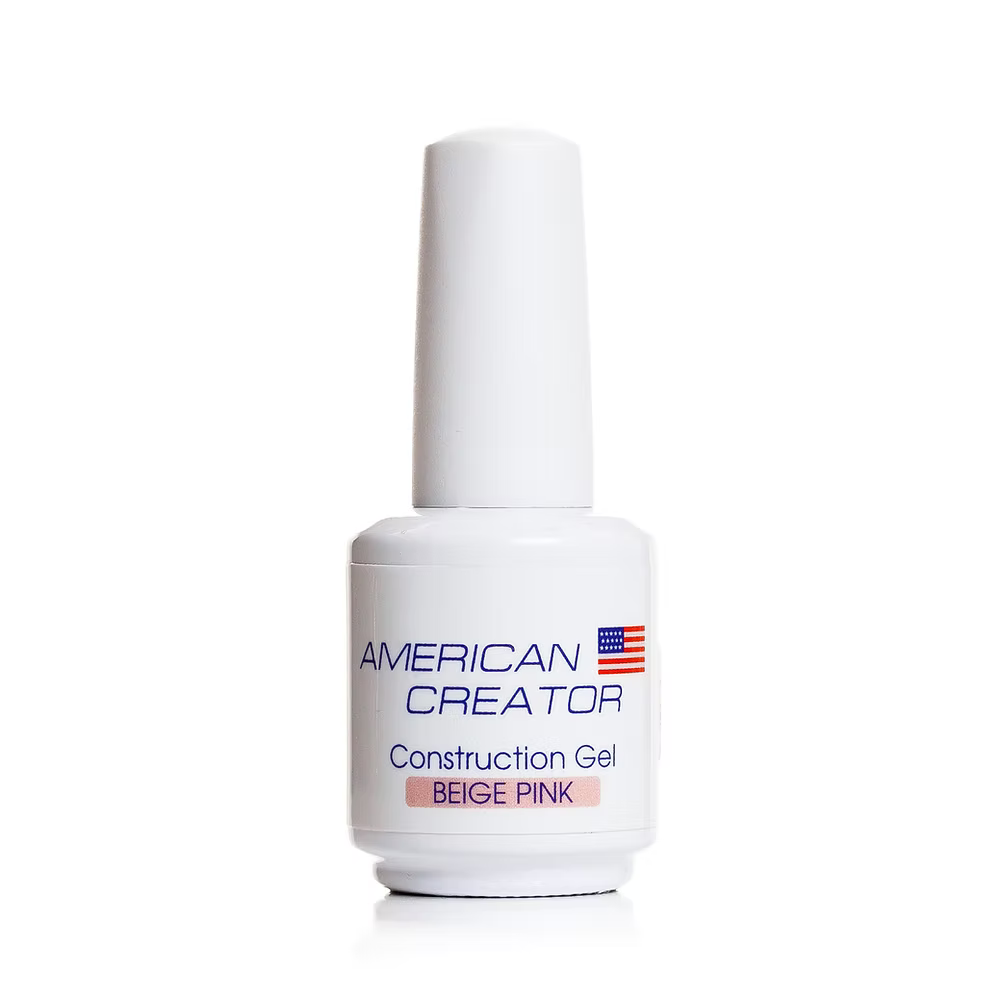 AMERICAN CREATOR - Construction Gel BEIGE PINK 15 ml