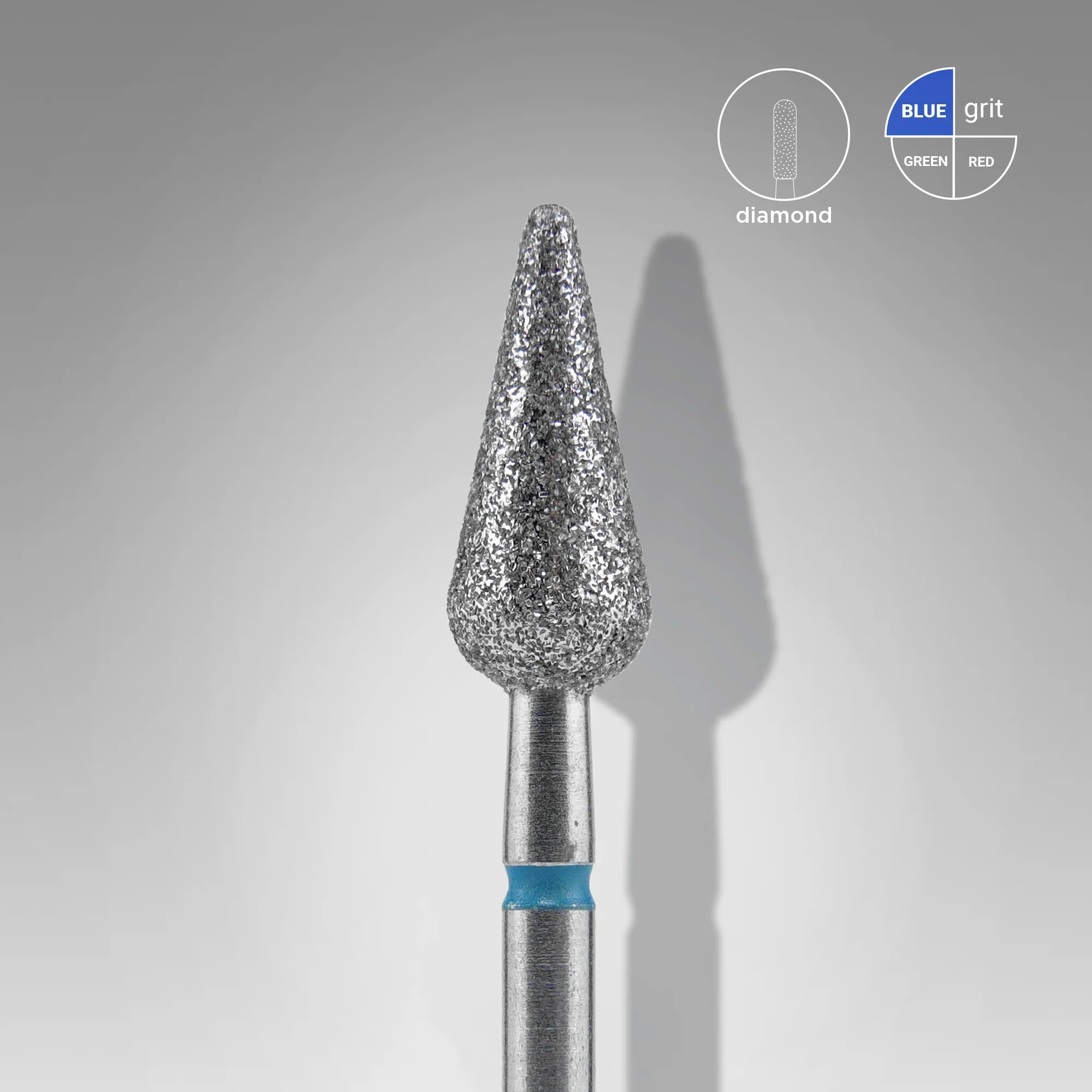 STALEKS - Embout tulipe arrondi bleu 5mm