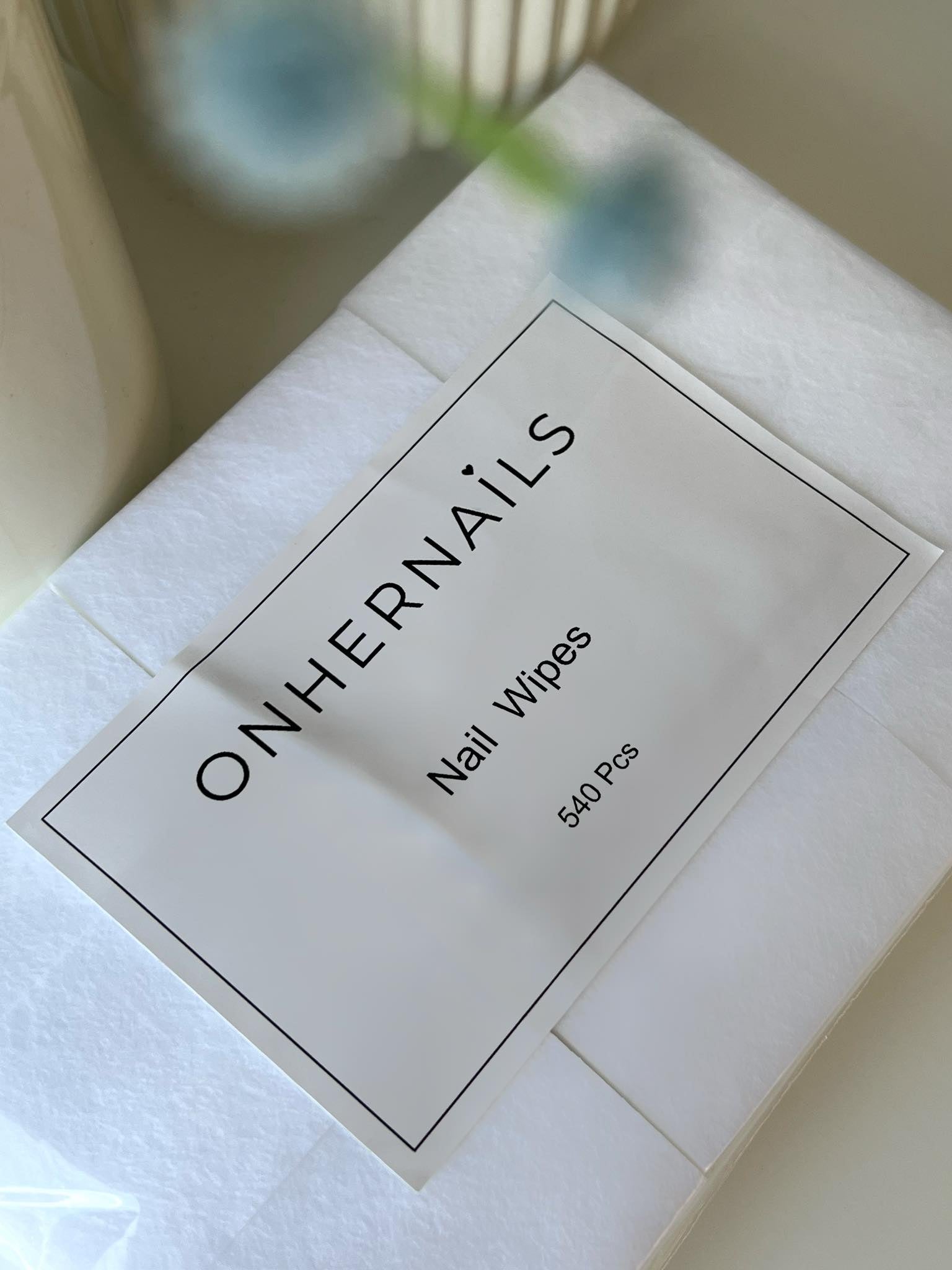 ONHERNAILS - Cotons non pelucheux (540 pcs)