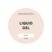 ONHERNAILS - Liquid gel Miel (30 ml)