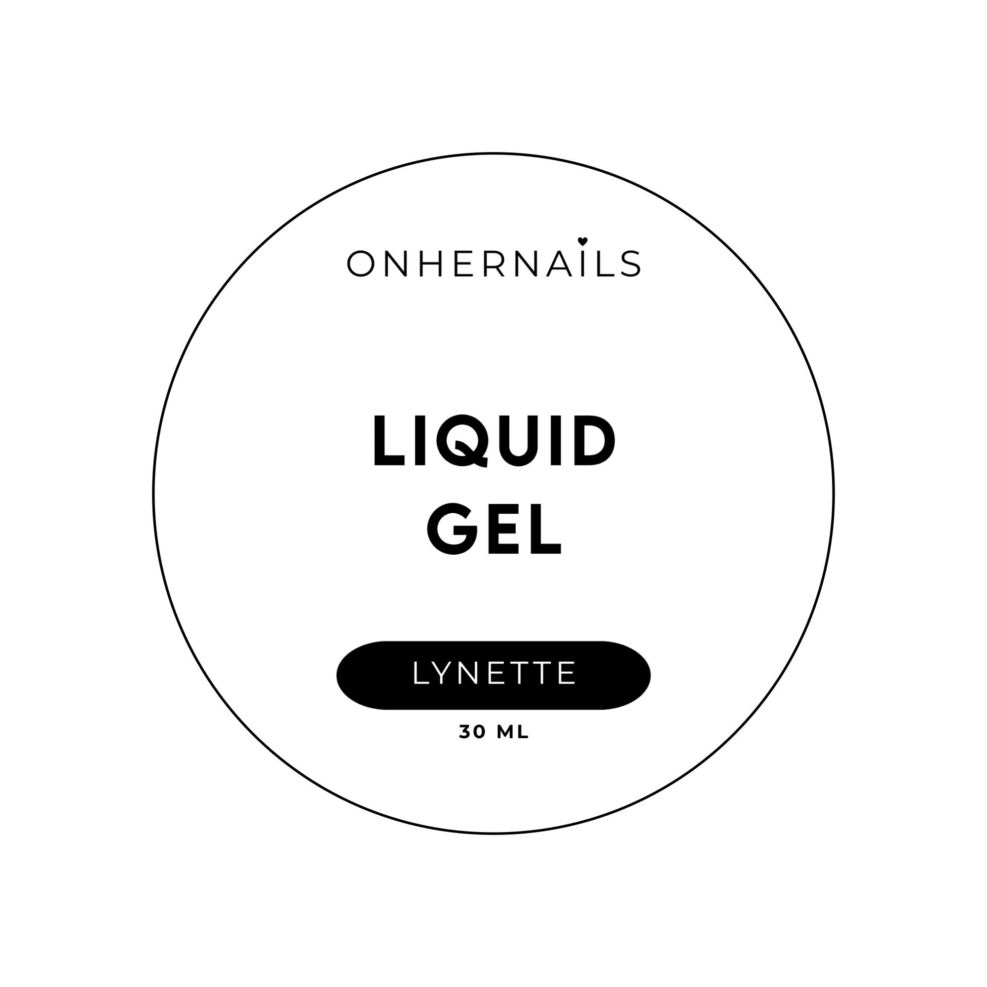 ONHERNAILS - Liquid gel Lynette (30 ml)