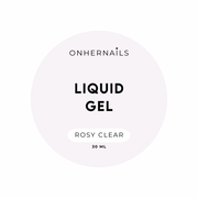 ONHERNAILS - Liquid gel Rosy Clear (30 ml)