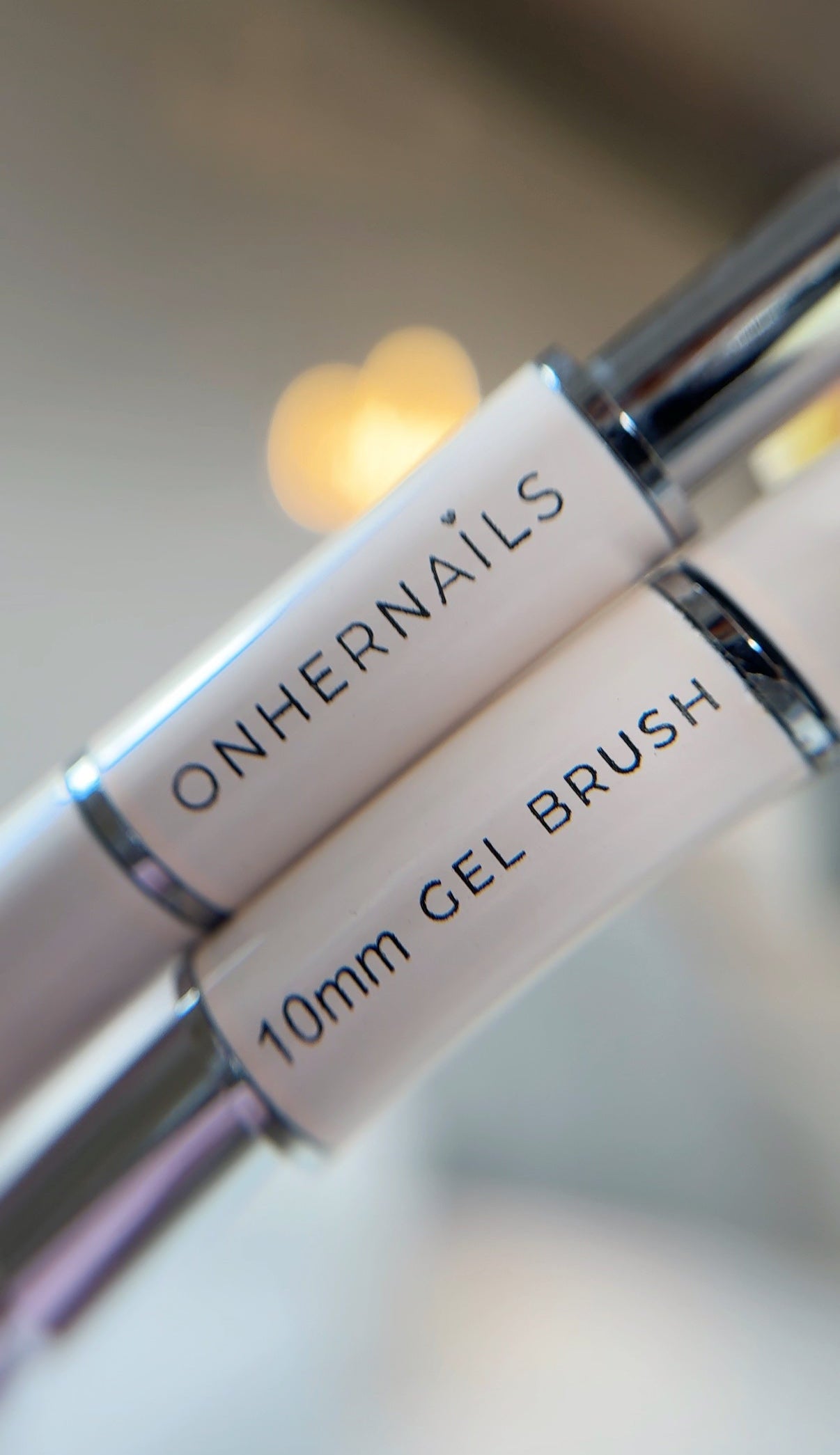 ONHERNAILS - Pinceau DOUBLE Gel & Liner 10 mm