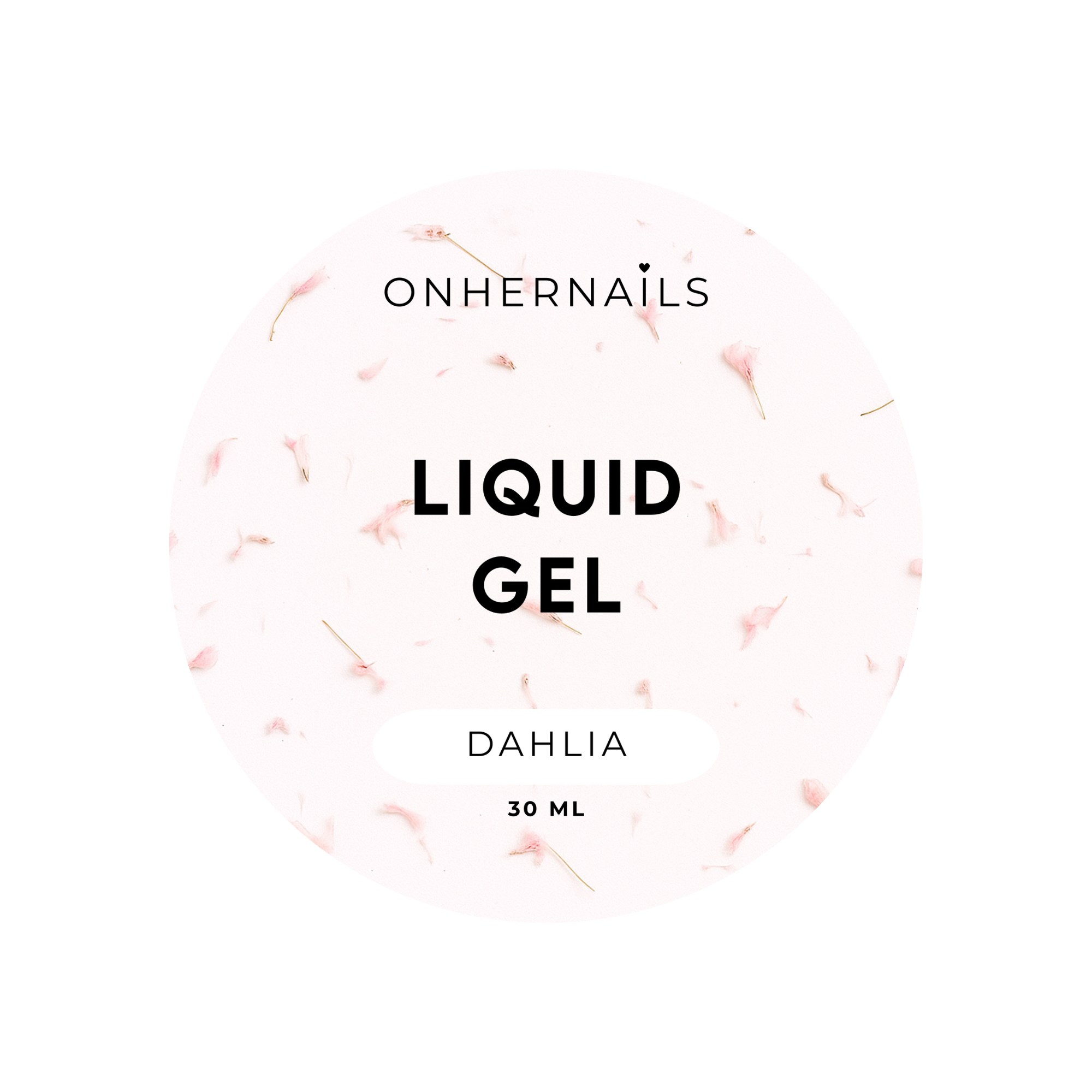 ONHERNAILS - Liquid gel Dahlia (30 ml)