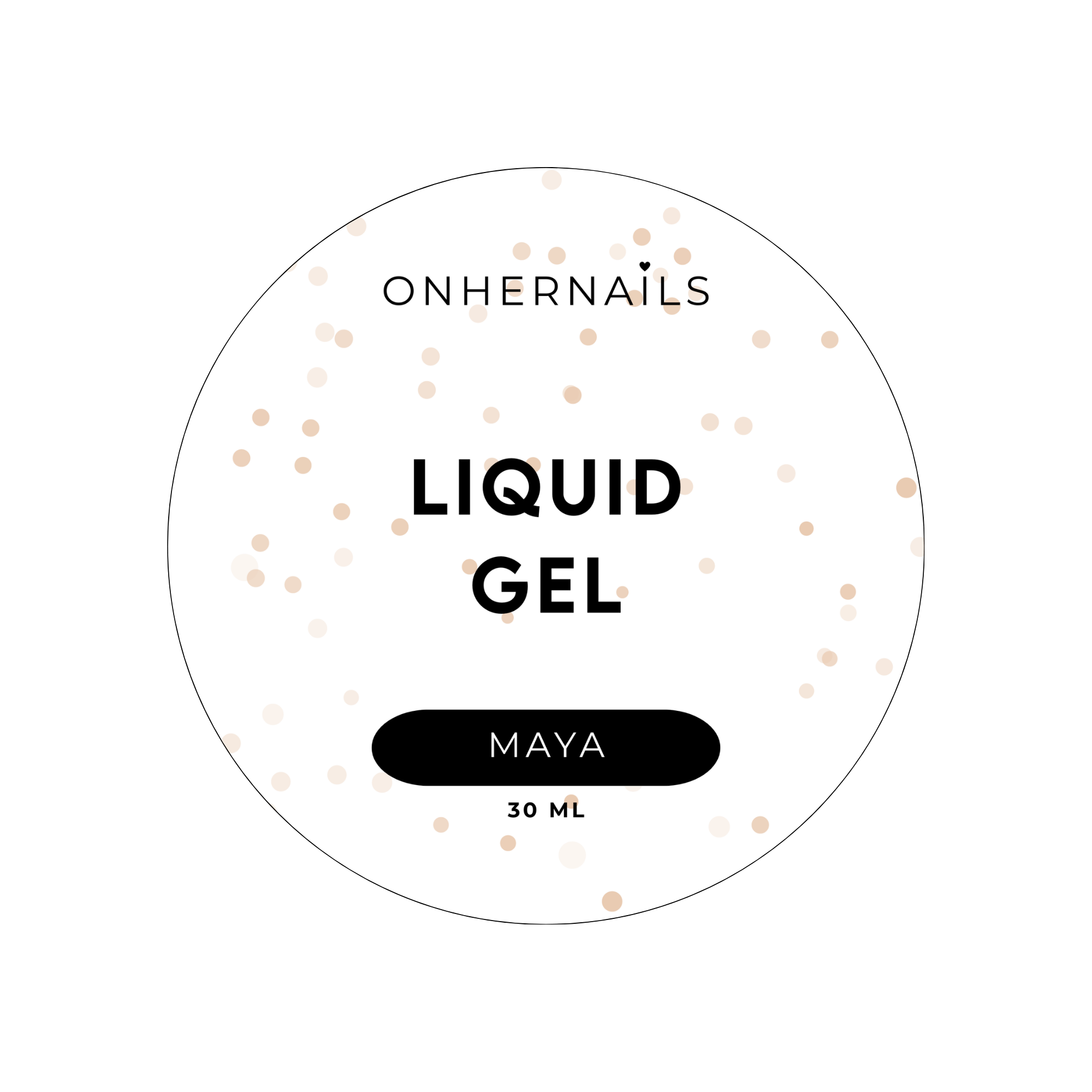 ONHERNAILS - Liquid gel Maya (30 ml)