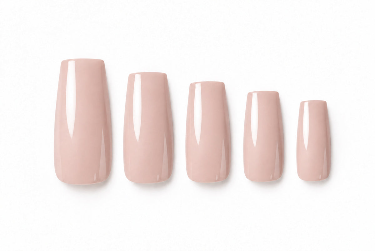 ONHERNAILS - Soft gel tips Carré médium ROSY