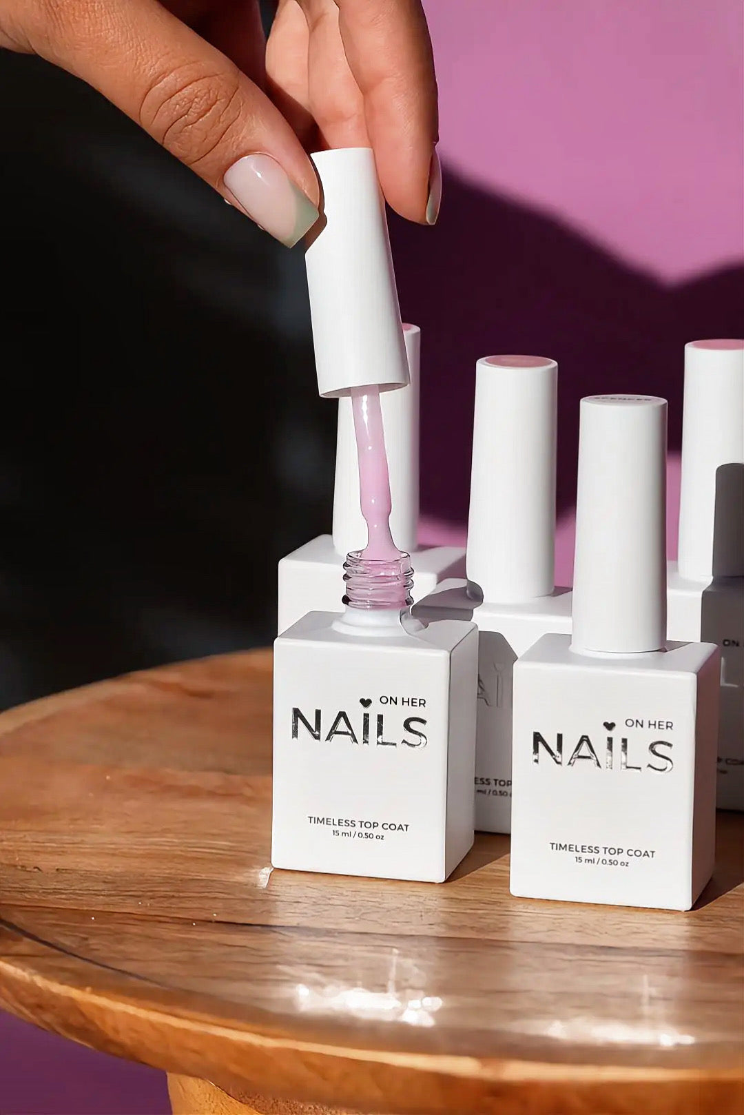 ONHERNAILS - Top coat coloré HANNAH
