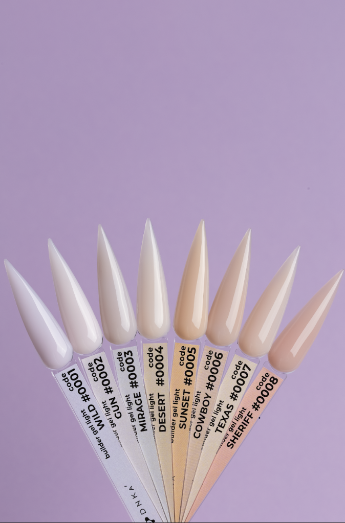 DNKA - Builder gel 30 ml Light #0006 Cowboy