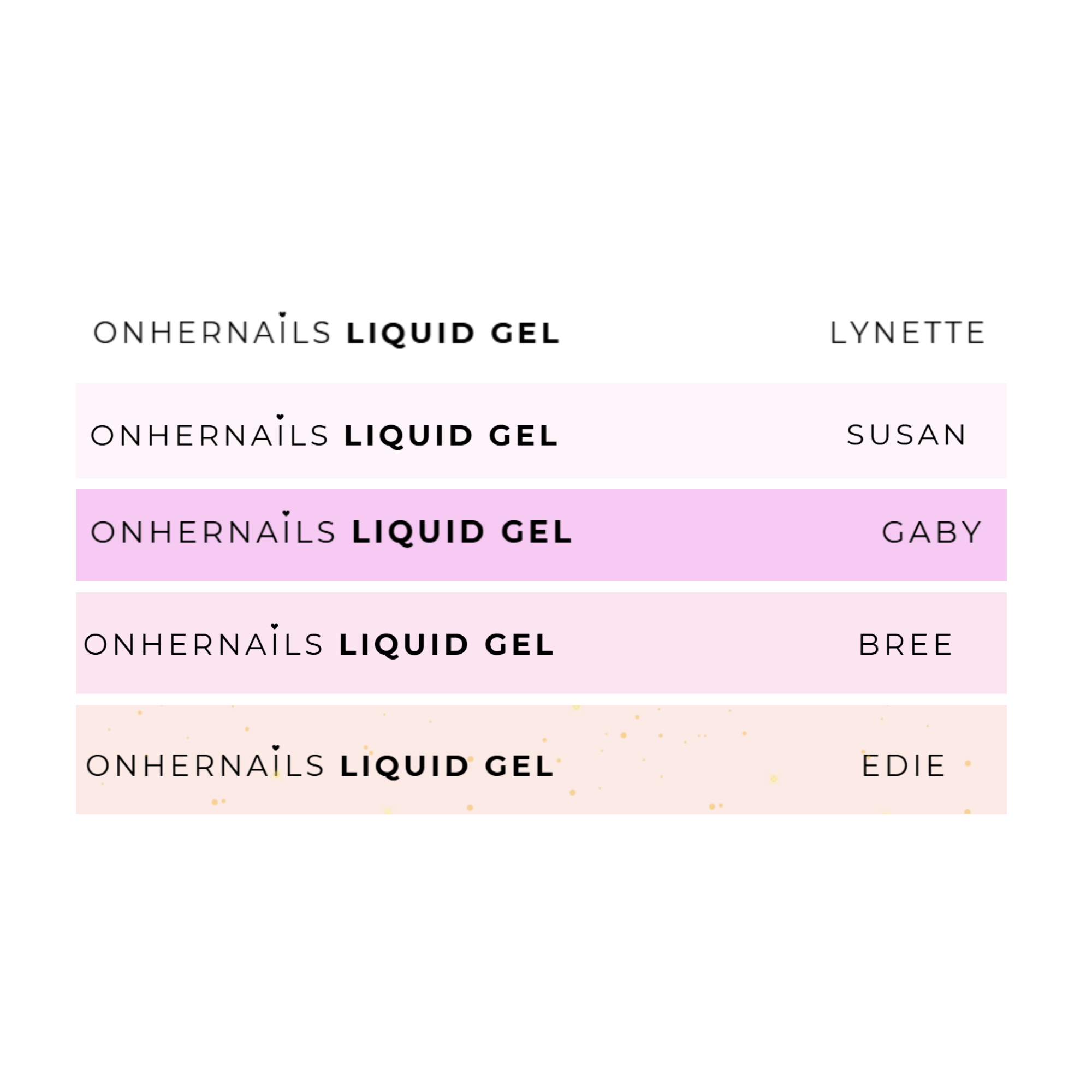 ONHERNAILS - Stickers nuancier WISTERIA