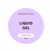ONHERNAILS - Liquid gel Violette (30 ml)