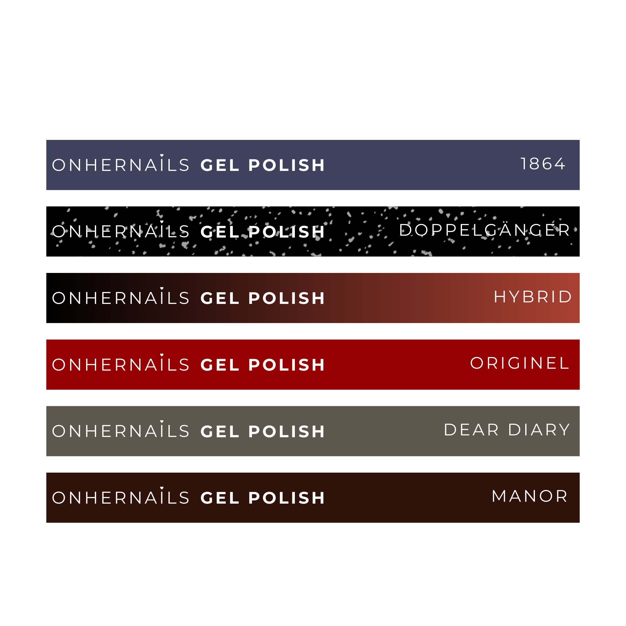 ONHERNAILS - Stickers nuancier THE VAMPIRE DIARIES 🩸