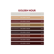 ONHERNAILS - Stickers nuancier palette GOLDEN HOUR