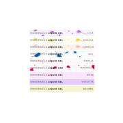 ONHERNAILS - Stickers nuancier FLEURS