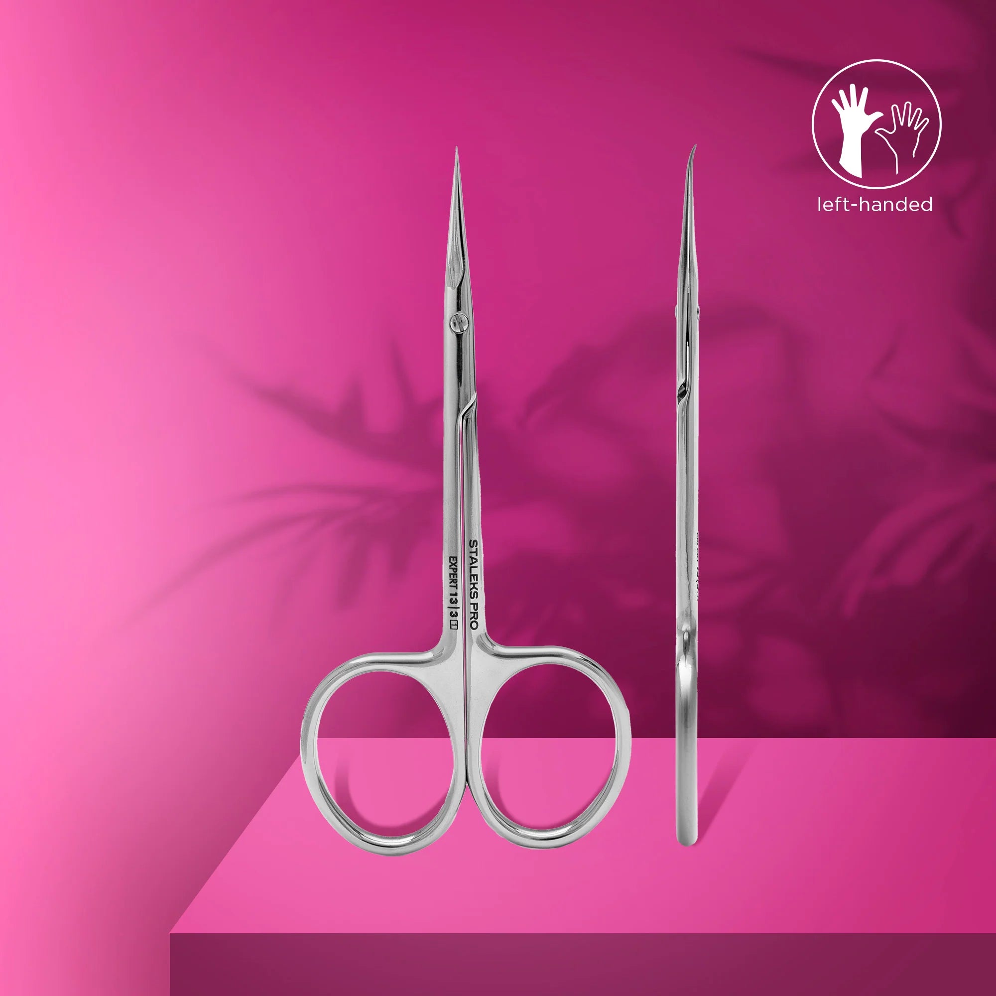 STALEKS - Ciseaux cuticules EXPERT 13 TYPE 3 (gaucher)