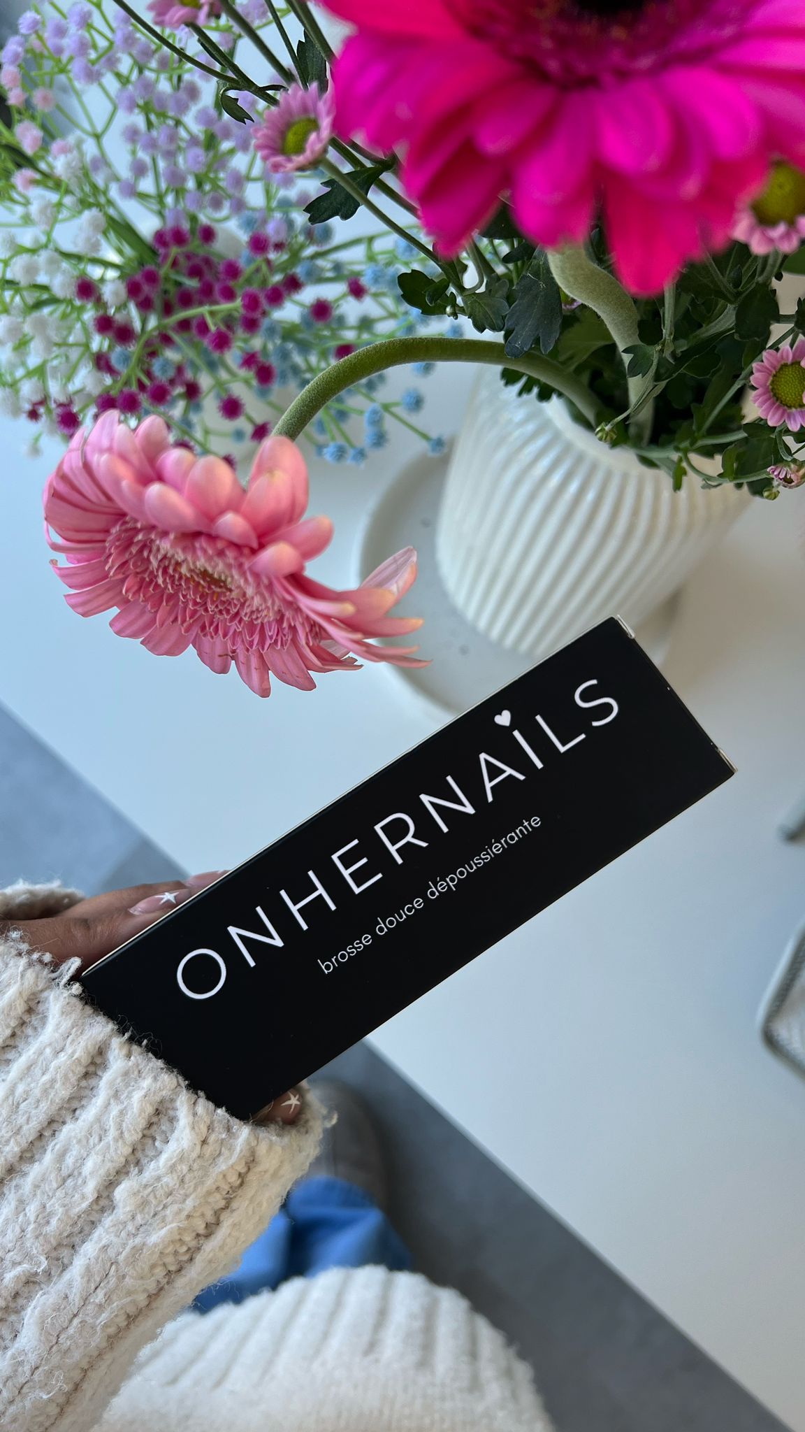 ONHERNAILS - Brosse douce dépoussiérante