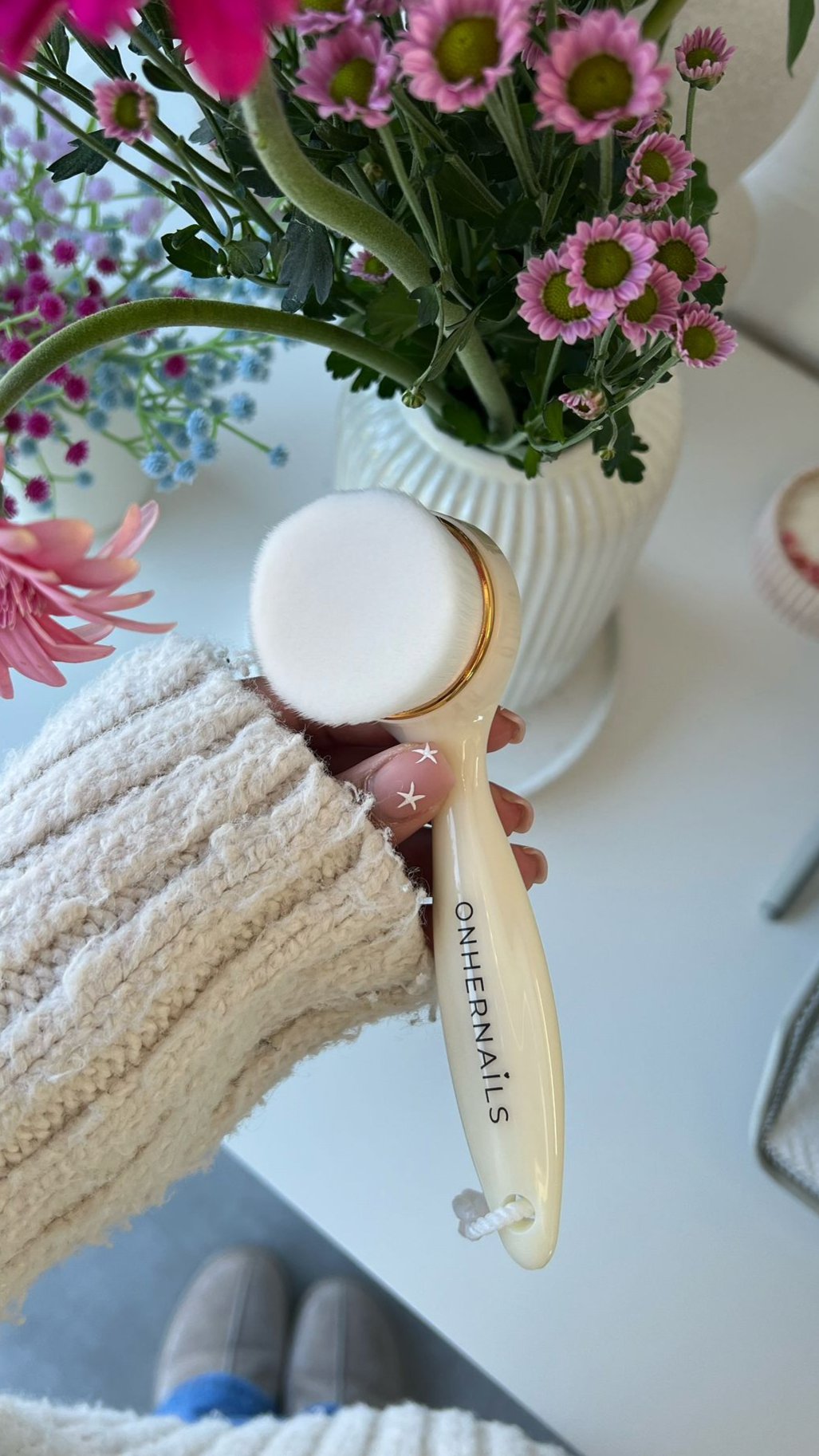 ONHERNAILS - Brosse douce dépoussiérante