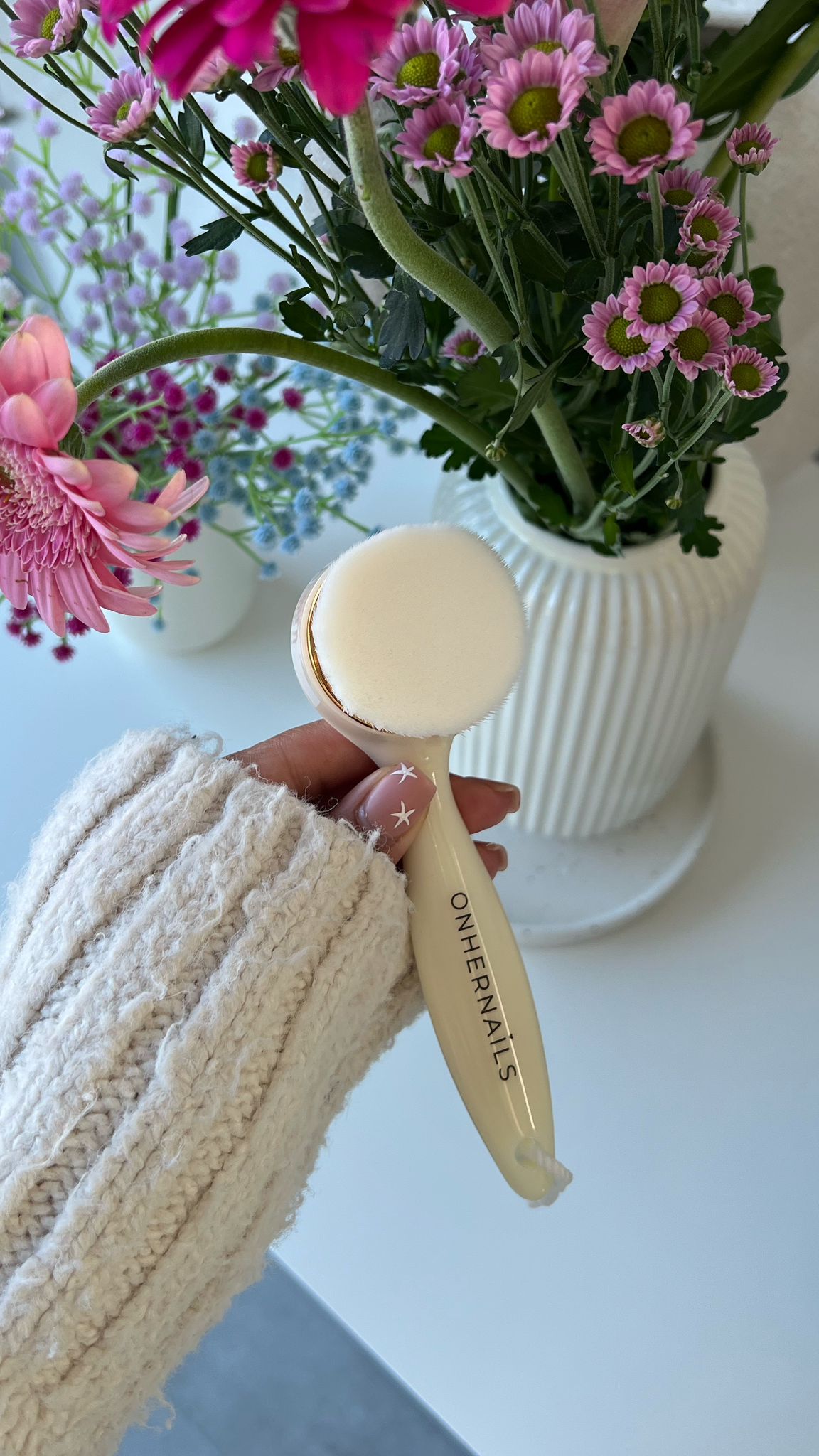 ONHERNAILS - Brosse douce dépoussiérante
