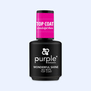 PURPLE - Wonderful Shine No Wipe Top Coat