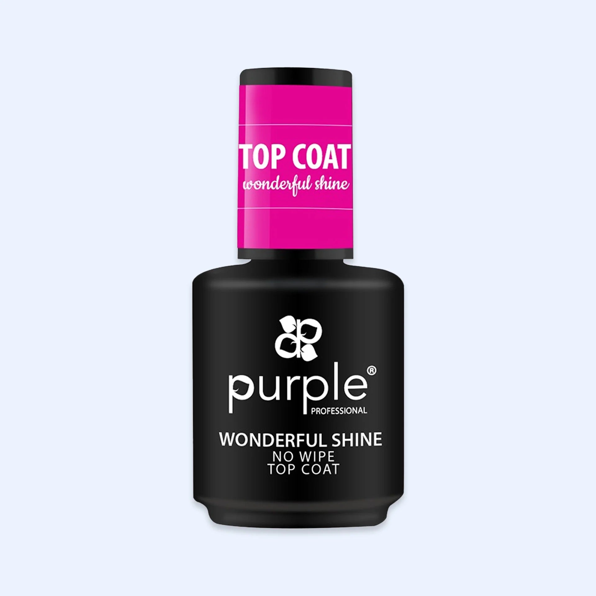 PURPLE - Wonderful Shine No Wipe Top Coat