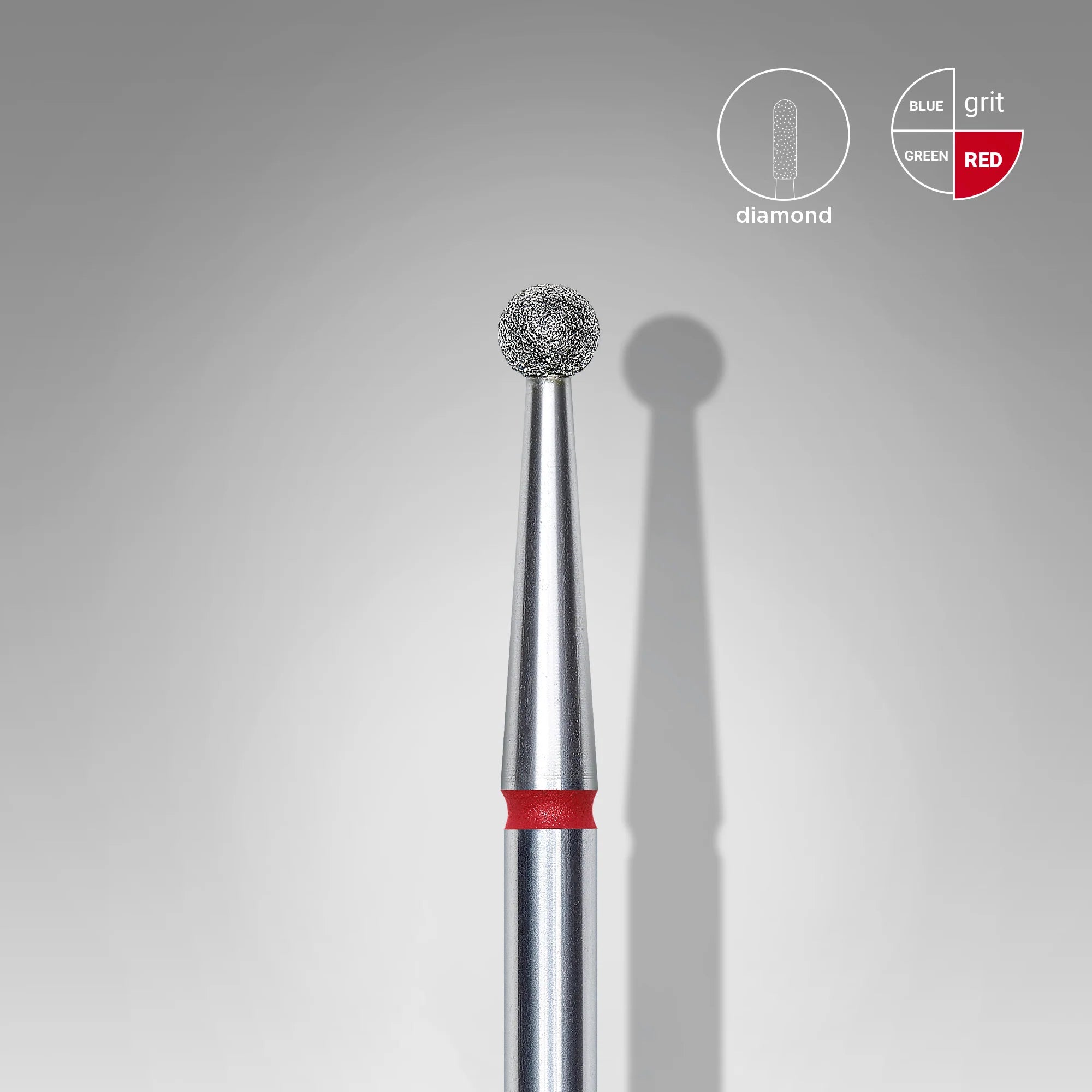 STALEKS - Embout boule 2.5mm (rouge)