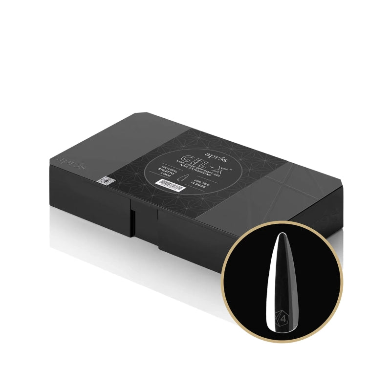 APRES NAILS - GEL X NATURAL STILETTO LONG