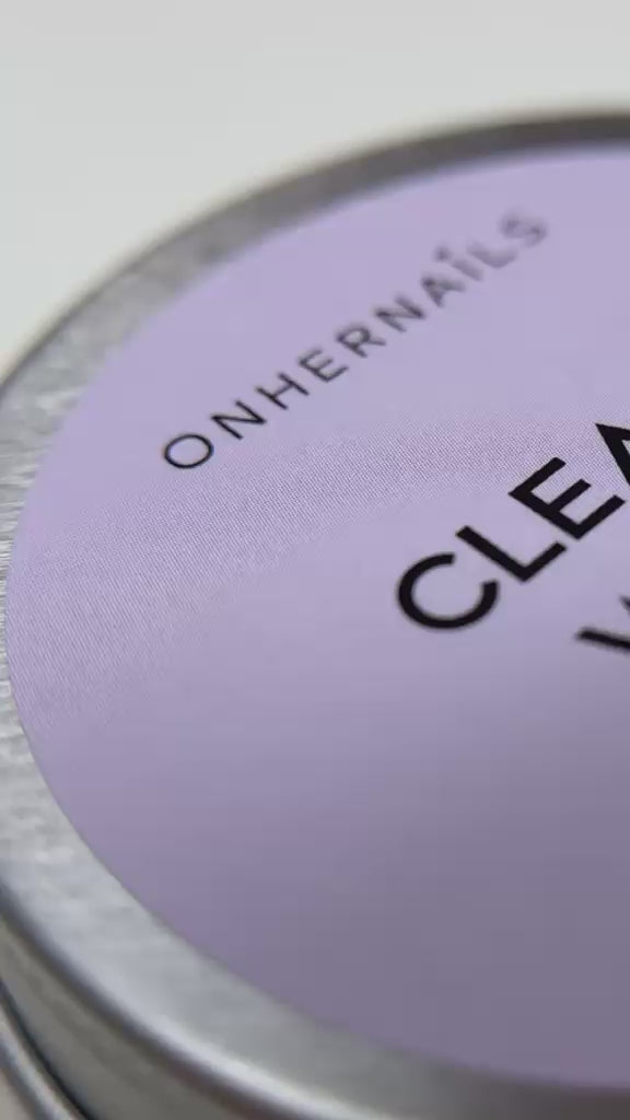 Charger la vidéo : ONHERNAILS - Cire à cuticules CLEAN WAX
