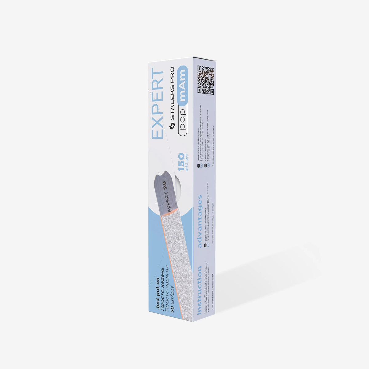 Refillable File STALEKS - EXPERT 22 Flexible Refillable Nail Files (50 pcs ...